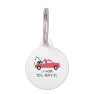 Médaillon Pour Animaux Service Tow