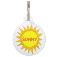 Soleil soleil personnalisé Jaune été soleil