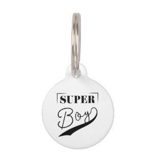 Médaillon Pour Animaux Super Boy