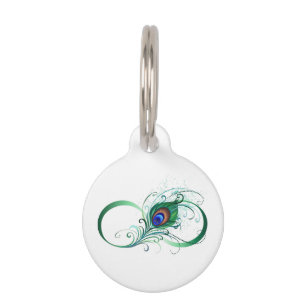 Médaillon Pour Animaux Symbole de l'Infinity