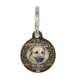 Médaillon Pour Animaux Sympathie faite sur commande d'animal familier