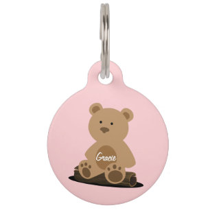 Médaillon Pour Animaux Tag d'identification personnalisée de l'animal de