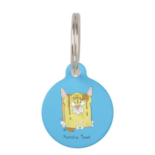 Médaillon Pour Animaux Tag French Bulldog Chien Français Frenchie Toast P