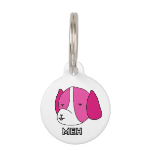 Médaillon Pour Animaux Tag ID chien Meh