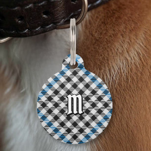 Médaillon Pour Animaux Tartan à carreaux du clan Haig