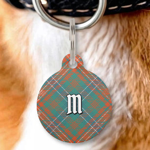 Médaillon Pour Animaux Tartan ancien Clan Wilson