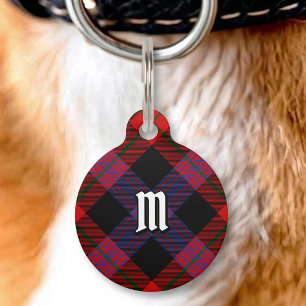 Médaillon Pour Animaux Tartan Clan Brown
