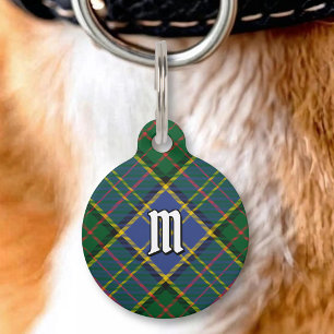 Médaillon Pour Animaux Tartan de chasse du clan MacMillan