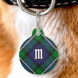 Médaillon Pour Animaux Tartan du clan Forbes