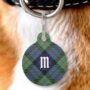 Médaillon Pour Animaux Tartan du clan MacLaren