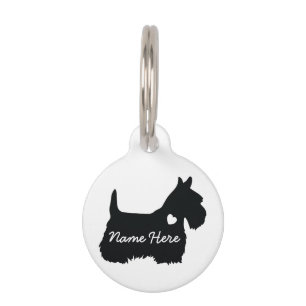 Médaillon Pour Animaux Terrier Écossais