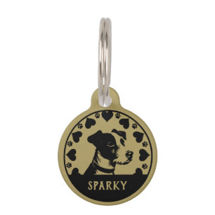 Médaillon Pour Animaux Terrier Jack Russell Chien