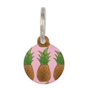 Médaillon Pour Animaux Tonnerre d'ananas