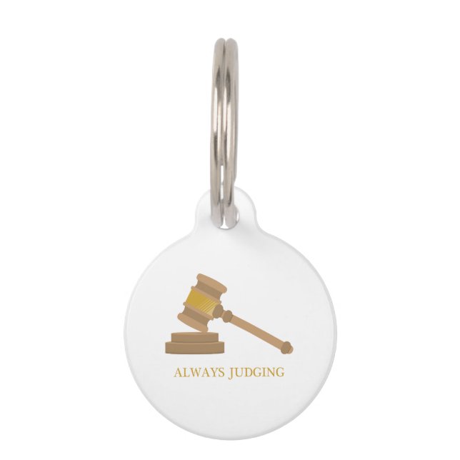Médaillon Pour Animaux Toujours évaluer (Devant)