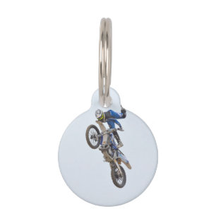 Médaillon Pour Animaux Tours d'extrémité de motocross