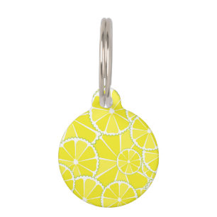 Médaillon Pour Animaux Tranches de citron