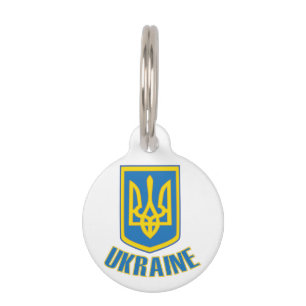Médaillon Pour Animaux Ukraine