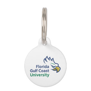Médaillon Pour Animaux Université de la côte du golfe de Floride FGCU A