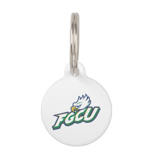 Médaillon Pour Animaux Université de la côte du golfe de Floride   FGCU E