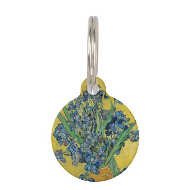 Médaillon Pour Animaux Van Gogh Vase avec l'impressionnisme classique d'I (Devant)
