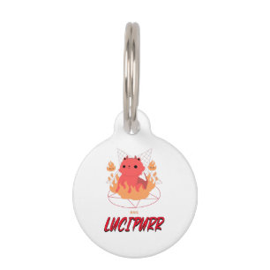 Médaillon Pour Animaux Vive Lucipurr