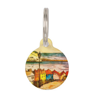 Médaillon Pour Animaux Whitby Yorkshire 199 Steps original