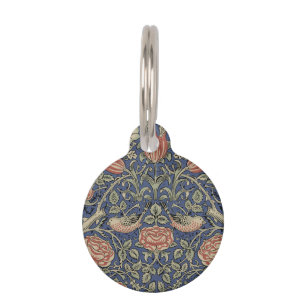 Médaillon Pour Animaux William Morris Tudor Fond d'écran Rose