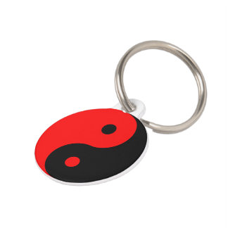 MÉDAILLON POUR ANIMAUX "YIN YANG "