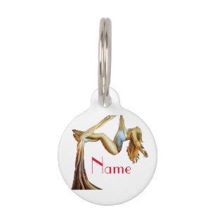 Médaillon Pour Animaux yoga aérien Thunder_Cove