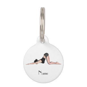 Médaillon Pour Animaux Yoga Poses Thunder_Cove