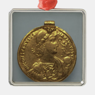 Medaillon von Constantius II, minted bei Antioch Ornament Aus Metall