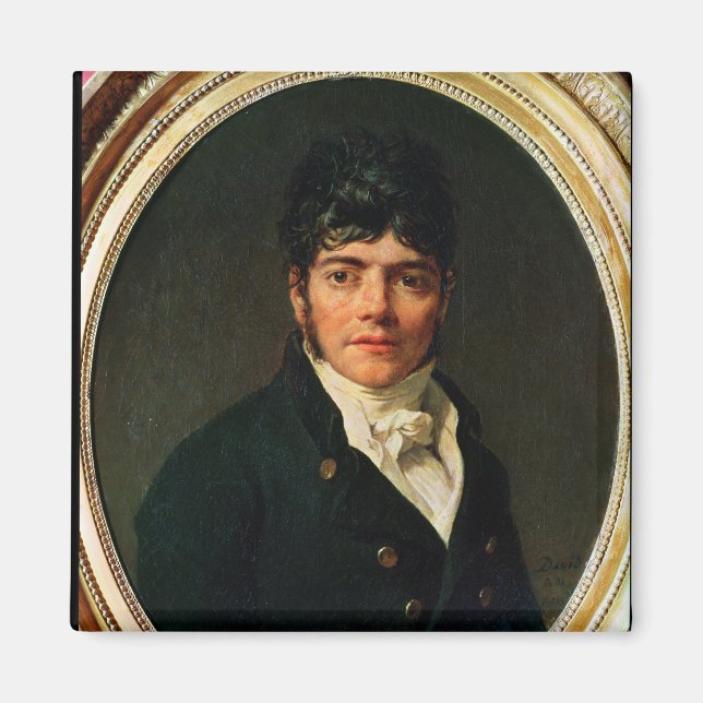 Medaillonportrait des Comte Esteve, 1804 Magnet (Vorne)