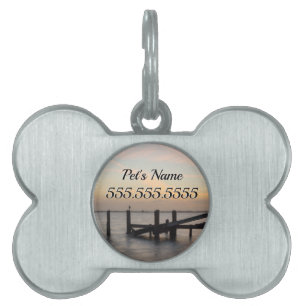 Médaillons Pour Animaux Domestiques 1er Sunset 2017 Cocoa Beach Nom de l'animal de com