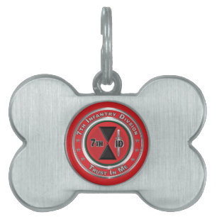 Médaillons Pour Animaux Domestiques 7e division d'infanterie