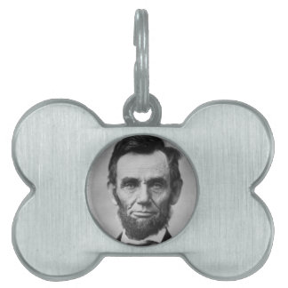 Médaillons Pour Animaux Domestiques Abraham Lincoln
