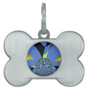 Médaillons Pour Animaux Domestiques Arches cool avec sphères fractales Art Design