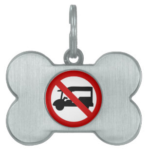 Médaillons Pour Animaux Domestiques AUCUN TAXI Tuk-Tuk ⚠ Route de Thaïlande ⚠