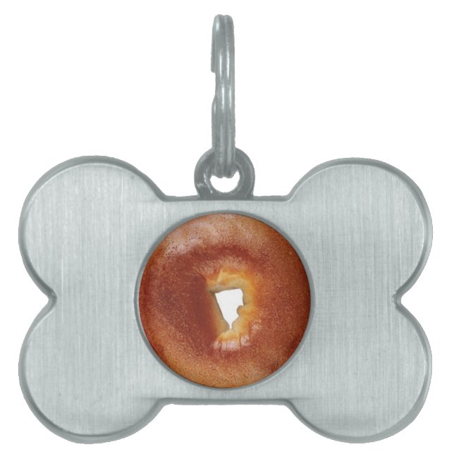 Médaillons Pour Animaux Domestiques Bagel Beagle (Devant)