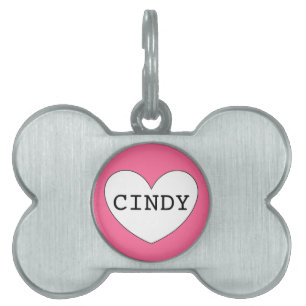 Médaillons Pour Animaux Domestiques ❤️ balise de familier CINDY par dalDesignNZ