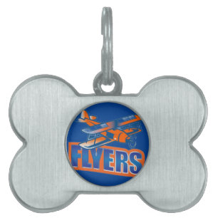 Médaillons Pour Animaux Domestiques Balise FLYERS Bone Pet