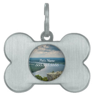 Médaillons Pour Animaux Domestiques Balise ID animal de compagnie Petit Jean Cedar Cre