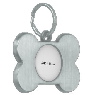Médaillons Pour Animaux Domestiques Balise Texte personnalisable, Animal Formé