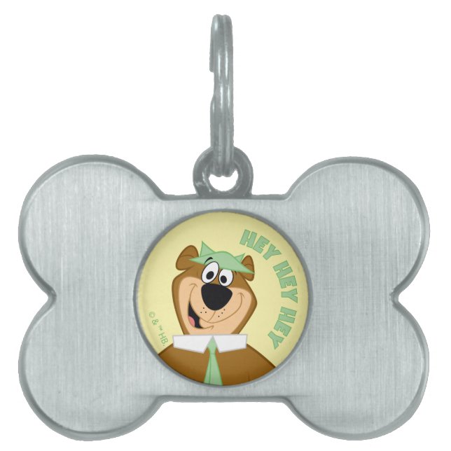Médaillons Pour Animaux Domestiques Bienvenue à Yogi Bear (Devant)