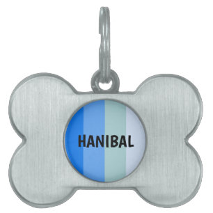 Médaillons Pour Animaux Domestiques Bleu