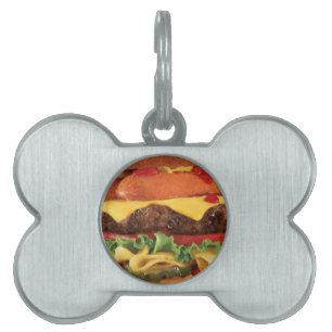 Médaillons Pour Animaux Domestiques burger