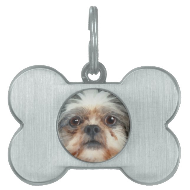 Médaillons Pour Animaux Domestiques Cadeau amateur de chien de jouets mignon (Devant)