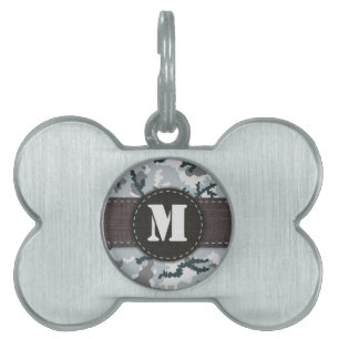 Médaillons Pour Animaux Domestiques Camouflage urbain