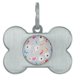 Médaillons Pour Animaux Domestiques Casino, Jeux accessoires motif 8