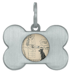 Médaillons Pour Animaux Domestiques Chien vieillissant