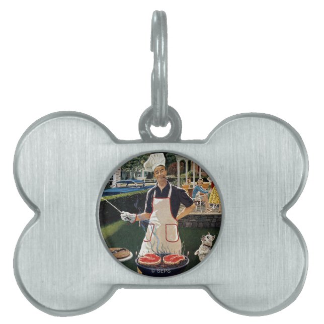 Médaillons Pour Animaux Domestiques Chiens chauds (Devant)